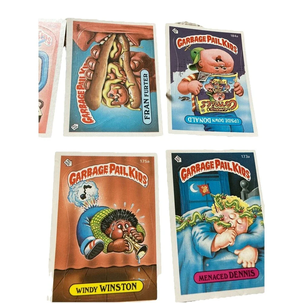 GARBAGE PAIL KIDS CARDS Series 3 1986 Lot Of 10- Meltin’ Milton, Tagged Tad, etc